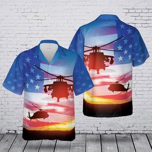 US Army Helicopter Hawaiian Shirt TT1104PK07