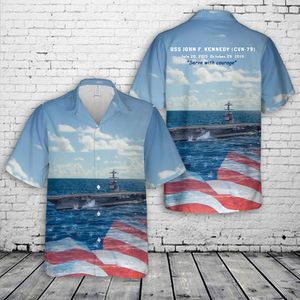 USS John F. Kennedy (CVN-79) Hawaiian Shirt NLSI1304PK02
