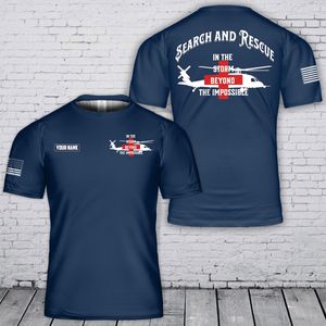 Custom Name Search and Rescue (SAR) 3D T-Shirt TT1404PK03