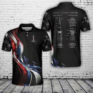 NASA Artemis SLS Moon Polo Shirt NLSI1604PK09