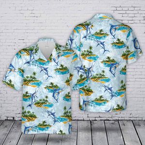 Blue Marlin Island Hawaiian Shirt TT2104PK09