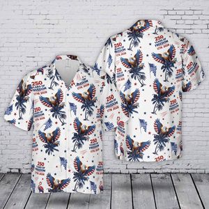 American 250th Anniversary 1776-2026, Independence Day, USA 4th July Hawaiian Shirt  TT2204PK05