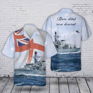 HMS Montrose (F236) Royal Navy Hawaiian Shirt TT0705PK08