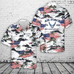 US Air Force Lockheed SR-71 Blackbird, 250th Anniversary Hawaiian Shirt NLSI1105PK03