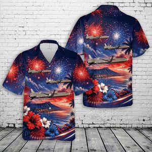 US Air Force AGM-86 ALCM, 4th Of July Hawaiian Shirt NLSI1305PK01