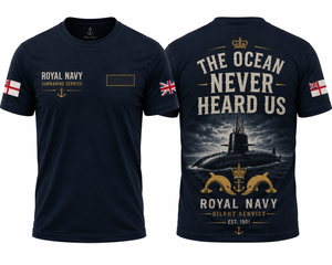 Royal Navy Ghosts Below The Waves T-Shirt TT1405PK15