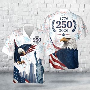 USA 250th Anniversary July 4th Independence Day Hawaiian Shirt TT1405PK04