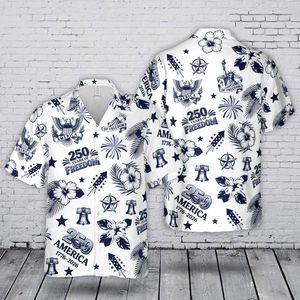 USA 250th Anniversary July 4th Independence Day Hawaiian Shirt TT1405PK05