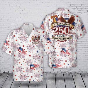 USA 250th Anniversary 1776-2026 July 4th Independence Day Hawaiian Shirt TT1405PK06
