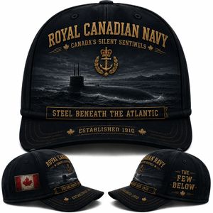 Royal Canadian Navy Silent Sentinels Veteran Baseball Cap TT1805PK05