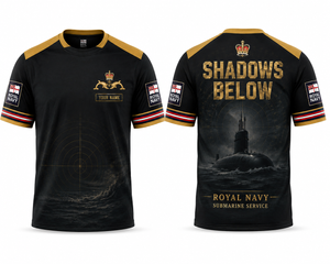 Royal Navy Submarine Service Shadows Below 3D T-Shirt TT1905PK16
