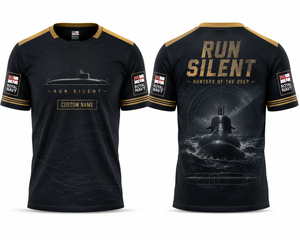 Royal Navy Submarine Service Shadows Below 3D T-Shirt TT1905PK17