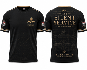 Royal Navy Submarine Service Veteran 3D T-Shirt TT1905PK18