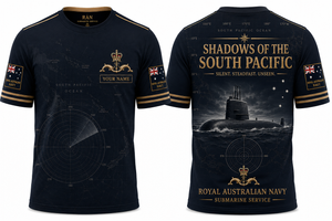 Royal Australian Navy Shadows Of The South Pacific 3D T-Shirt TT2005PK02