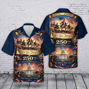 USA 250th Anniversary 1776-2026 July 4th Independence Day Hawaiian Shirt TT1405PK08