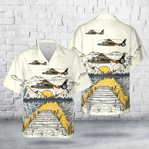 Maryland State Police Helicopter Hawaiian Shirt TT1505PK03