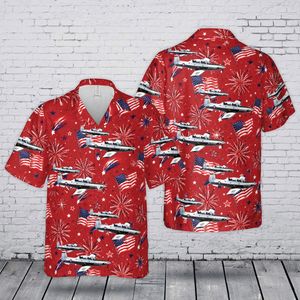 US Air Force Beechcraft T-6 Texan II 4th July 250th Anniversary 1776-2026 Hawaiian Shirt TT2305PK08