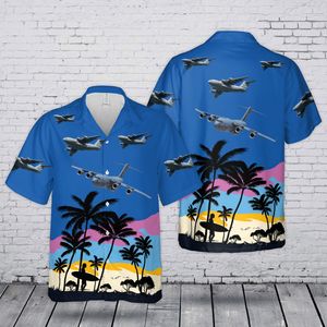 US Air Force Boeing C-17 Globemaster III Hawaiian Shirt TT2505PK17