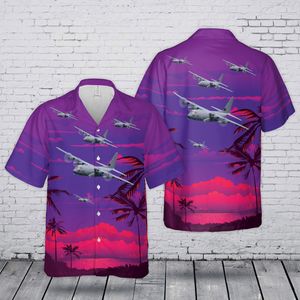 US Air Force Lockheed AC-130 Hawaiian Shirt TT2505PK20