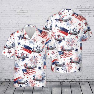 US Army Piasecki H-21 4th July 250th Anniversary 1776-2026 Hawaiian Shirt TT2605PK08