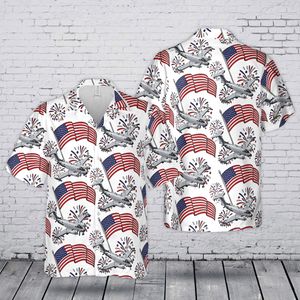 US Army RC-12 Guardrail 4th July 250th Anniversary 1776-2026 Hawaiian Shirt TT2605PK09
