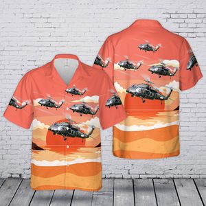 US Army UH-60 Black Hawk Hawaiian Shirt TT2705PK08