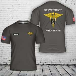 Custom name Army Nurse 3D T-Shirt NLSI2705PK08