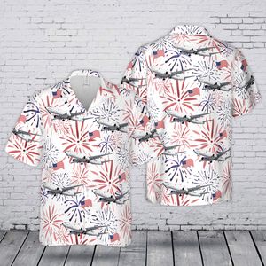 US Navy P-8 Poseidon 4th July 250th Anniversary 1776-2026 Hawaiian Shirt TT2805PK04
