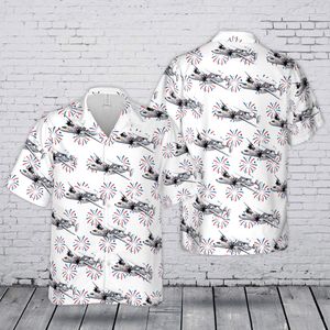 US Navy E-2D Hawkeye 4th July 250th Anniversary 1776-2026 Hawaiian Shirt TT2805PK07