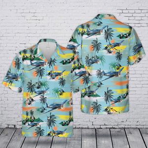 US Navy F6F Hellcat Hawaiian Shirt TT2905PK10