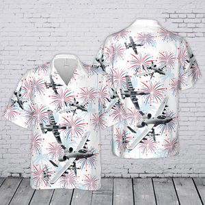 US Air Force A-10 Thunderbolt II 4th July 250th Anniversary 1776-2026 Hawaiian Shirt TT0106PK13
