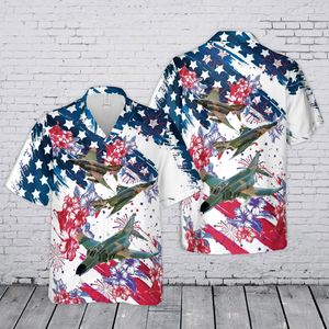 US Air Force McDonnell Douglas F-4 Phantom II 4th July 250th Anniversary 1776-2026 Hawaiian Shirt TT0106PK14