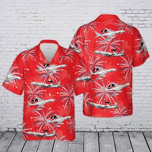 US Air Force Boeing E-3 Sentry 4th July 250th Anniversary 1776-2026 Hawaiian Shirt TT0106PK15