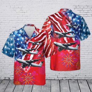 US Air Force Lockheed C-5M Super Galaxy 4th July 250th Anniversary 1776-2026 Hawaiian Shirt TT0106PK19