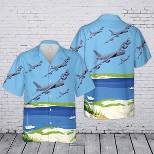 US Air Force Boeing B-52 Stratofortress Hawaiian Shirt TT0206PK18