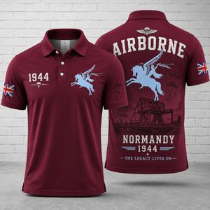 British Airborne Normandy 1944 Pegasus D-Day Legacy Polo Shirt TT0406PK04