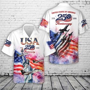 America 250th Anniversary F-14 Tomcat Hawaiian Shirt NLSI0306PK09