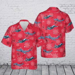 US Air Force Lockheed C-5M Super Galaxy 4th July 250th Anniversary 1776-2026 Hawaiian Shirt TT0506PK01