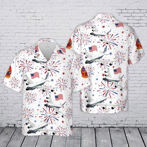 US Air Force 49th Intelligence Squadron RC-135 4th July 250th Anniversary 1776-2026 Hawaiian Shirt TT0506PK06