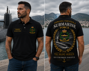 Spanish Navy Submarine Force The Silent Service S-81 Isaac Peral Polo Shirt TT0806PK07