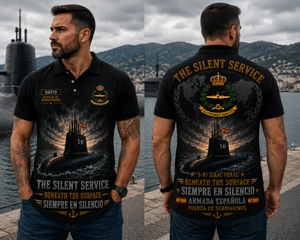 The Silent Service S-81 Isaac Peral Spanish Navy Submarine Polo Shirt TT0806PK08