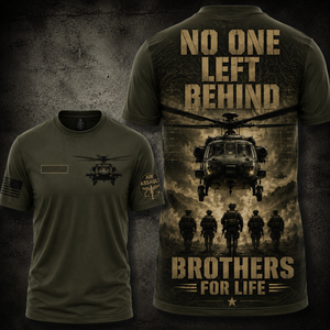 No One Left Behind UH-60 Black Hawk 3D T-Shirt TT1406PK05