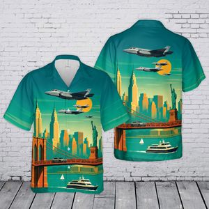 US Air Force F-35 Lightning II Hawaiian Shirt TT1706PK05