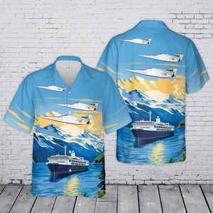 US Air Force Martin Marietta X-24B Hawaiian Shirt TT1606PK13