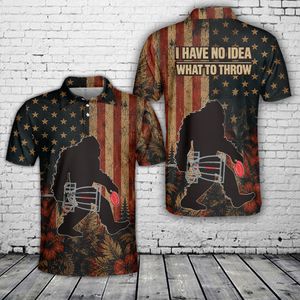 No Idea What To Throw Disc Golf Polo Shirt NLSI2406PK08
