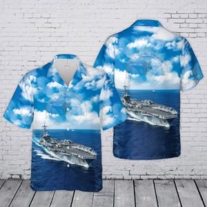 US Navy USS Carl Vinson (CVN-70) Hawaiian Shirt TT0307PK06