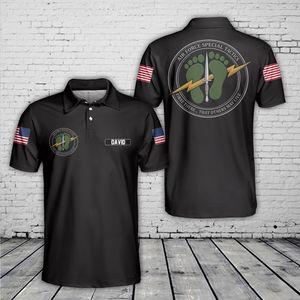 Custom Name US Air Force Special Tactics Polo Shirt NLMP0907PK04