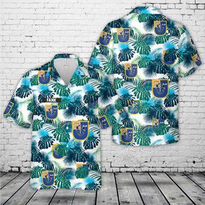 Vietnam War Special Force Beret Flash Hawaiian Shirt NLMP0707PK01