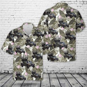 High Mobility Launcher (HML) with four AIM-120 AMRAAM and two AIM-9X Sidewinder missiles Hawaiian Shirt NLMP0907PK01