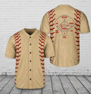Baseball Field Jersey - Vintage Baseball Fan Gift Baseball Jersey TT1607PK13